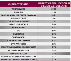 Рыночная капитализация компаний